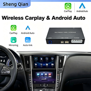 Interface vidéo CarPlay pour LandRover LR4 Bosch Harman avec écran tactile de 8 pouces, unité centrale, écran miroir <span class=keywords><strong>iPhone</strong></span>, système d'infodivertissement - Product Image 1