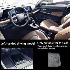 Chargeur sans fil Qi pour voiture Adaptateur de plaque de charge rapide pour téléphone portable Modification intérieure Pièces détachées automobiles pour Hyundai Accent 2022 - Product Image 3