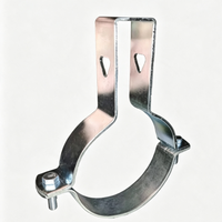 Support de tuyau en forme de poire sur mesure en acier au carbone pour système de tuyauterie mécanique de bâtiment