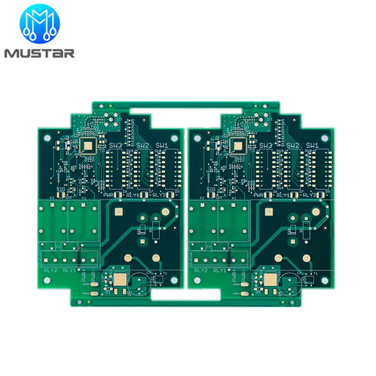 ガーバーファイルによるMustarカスタムプロフェッショナル多層PcbaPCBアセンブリプロトタイプPCBプリント回路基板