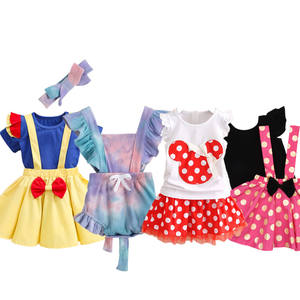 Ropa de Uso Diario para Niños, Venta Caliente Primavera-Verano 2022, Conjuntos de Vestidos para Niñas con Diferentes Diseños - Product Image 1