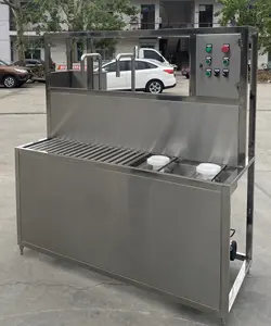 Yarı otomatik dolum makinesi 20 litre şişe dolum saatte 300 şişe dolum makinesi çamaşır makinesi