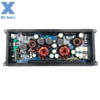 Amplificateur de voiture mini classe D 2 canaux 4 ohms 700W RMS avec crossovers et égaliseurs 9V-16V 10Hz-20kHz