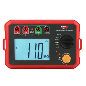Testeur de résistance d'isolement TTLTES UNI-T UT501C UT502C, ohmmètre professionnel, 1000V 2500V, voltmètre numérique - Product Image 5