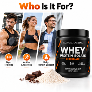 2-in-1 Whey Protein Isolat Pulver mit BCAA Glutamin für Fitness Muskelregeneration Sporternährung Private Label - Product Image 5
