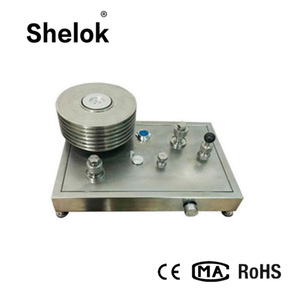 Manomètre à piston de haute précision Shelok OEM, série SLK-DK, plage 250 MPa, testeur de poids mort ultra-haute pression - Product Image 2