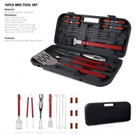Pinces à barbecue en acier à fil Offre Spéciale/ensemble d'outils de barbecue en acier inoxydable ensemble d'outils de bar-b-q outil