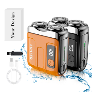 Recortadora de Barba, Mini Afeitadora Facial Recargable, Cuchilla de Titanio Autoafilable, Fácil de Limpiar, Expresa Tu Estilo con Vibrante Personalidad - Product Image 1