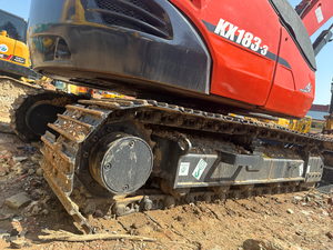 Excavadora de orugas hidráulica pequeña usada Kubota KX183 flexible y resistente para construcción suburbana KX155 KX163 KX165 KX185 - Product Image 5