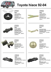 Pour <span class=keywords><strong>Toyota</strong></span> Hiace climatisation roue de serrage 88440-26100 Hiace pièces de rechange roue de réglage du moteur - Product Image 5