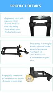 Mochila Escolar con Ruedas Tianyu T820C-3, Metálica, Impermeable, con Asa, Portátil y Ligera, con Accesorios - Product Image 5