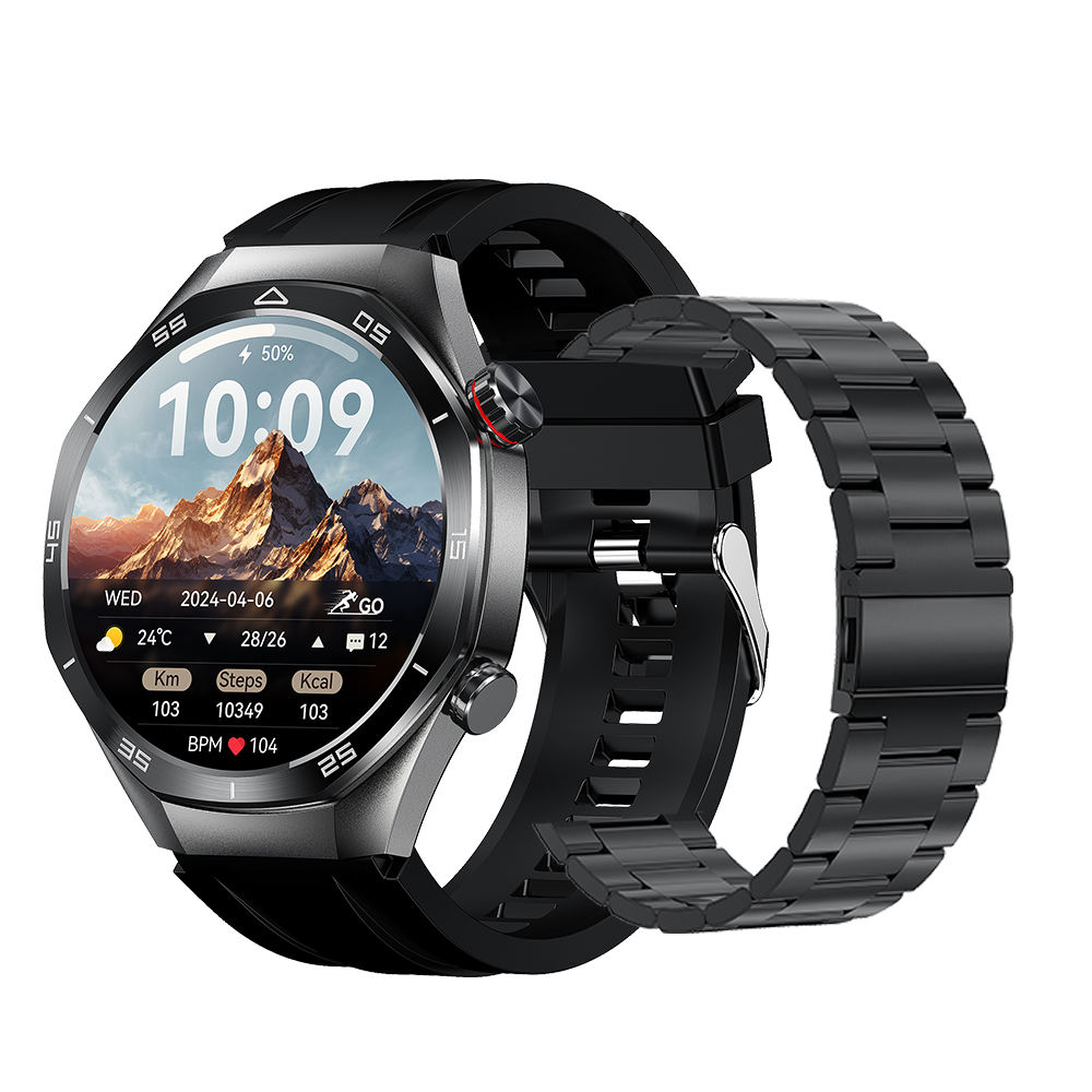 I159 Smart Watch 1.52Inch Music Playback Blood Pressure Al Voice Assistant Men Sports Relojes Smartwatch 2026