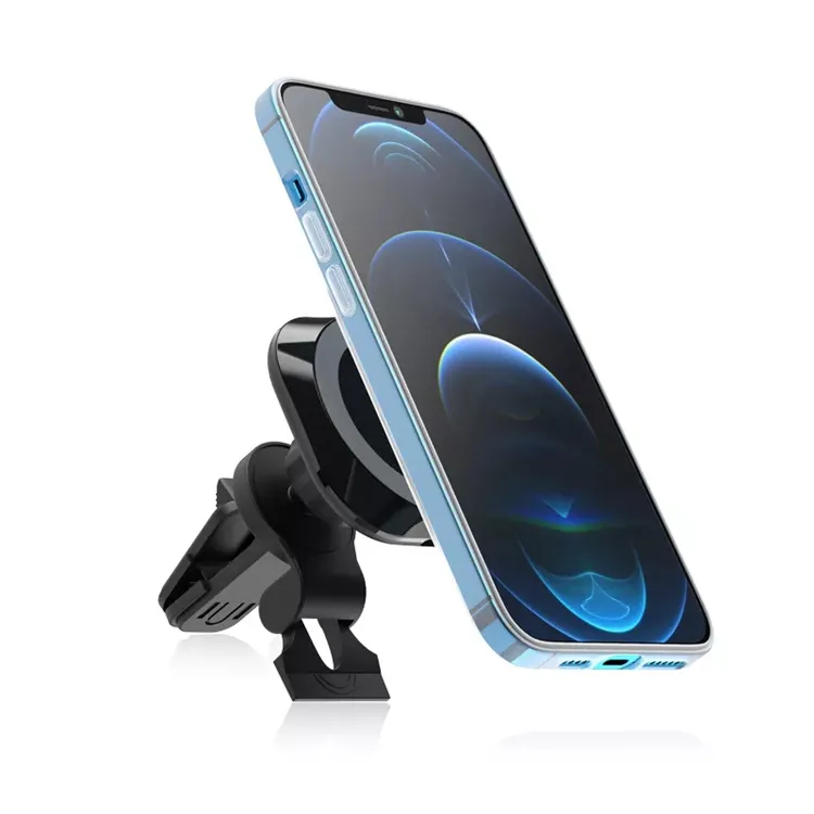 Air Vent Magnetic Car Phone Stand 15W Wireless Charging For Phone Car Mount Magnetic Holder Car Clip Dashboard Phone Holders