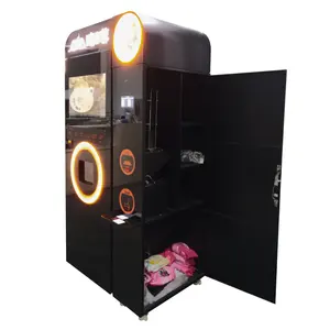 JAVA18-1008 लोकप्रिय बेच मोबाइल कॉफी दुकान कॉफी रोबोट वेंडिंग मशीन