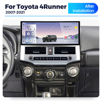 MEKEDE MS système multimédia de voiture à bordure ultra-étroite lecteur de voiture Android Auto Radio vidéo DVD Mp3 pour TOYOTA 4Runner 2007-2021