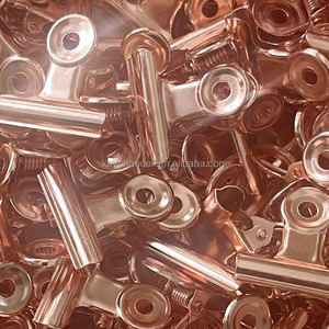 Trung Quốc Nhà Cung Cấp Văn Phòng Phẩm Và Trường Học Nguồn Cung Cấp 30Mm Đồng Mạ Niêm Phong Thực Phẩm Túi Kẹp Nhỏ Kim Loại Bulldog Clip Cho Cà Phê Túi - Product Image 4