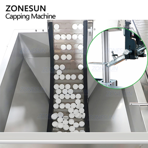 ZONESUN ZS-XG440B automatique en plastique vaporisateur bouteille Lotion pompe tête broche capsulage Machine pour pot shampooing bouteille vissage capsuleuse - Product Image 6