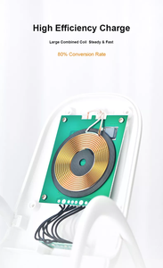 Nuevo Altavoz Portátil <span class=keywords><strong>2022</strong></span> de 15W con <span class=keywords><strong>Carga</strong></span> Inalámbrica Rápida, Material ABS, Soporte para Teléfono Móvil, Mini Silla Cargadora - Product Image 4
