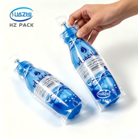Pochette d'injection personnalisée en forme de bouteille pour jus, boissons, smoothies, yaourts, liquides alimentaires, sans BPA, anti-fuite