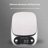 Timbangan Dapur Digital Bertenaga Baterai dengan Fungsi Penimbangan Makanan - Timbangan Elektronik Pintar Otomatis Mati OEM Aksesoris Peralatan Dapur