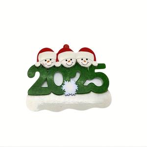 2025クリスマスパーソナライズされた手作り樹脂名ファミリー1 2 <span class=keywords><strong>3</strong></span> 4 5 6 7 8クリスマスツリーデコレーションプロモーションギフトホーム - Product Image 4