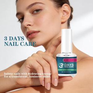 Traitement fortifiant pour ongles avec logo personnalisé, traitement de croissance, réparation des ongles cassants, soin des cuticules, soin longue durée pour les ongles - Product Image 5