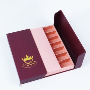 กล่องพับใส่ช็อกโกแลต Crown Win Cartridge กล่องบรรจุภัณฑ์ช็อกโกแลต ชุดกล่องของขวัญสำหรับเพื่อนเจ้าสาว กล่องกระดาษ Emballage Carton - Product Image 5