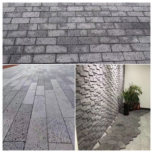 Losa de Piedra de Basalto Natural en Forma de Panal, Ecológica, para Exteriores, para Revestimiento de Paredes de Hoteles y Villas, Pavimento de Suelos - Product Image 5