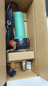 <span class=keywords><strong>Leister</strong></span> 1600W herramienta de soldadura de plástico de mano 230V pistola de aire caliente con boquilla rodillo soplador soldador de calor nueva condición - Product Image 5