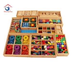 Juguetes Educativos de Madera <span class=keywords><strong>Froebel</strong></span>, 15 Piezas, Bloques de Construcción para Jardín de Infancia, Montessori, Venta al por Mayor de Fábrica Grace, Juguetes <span class=keywords><strong>Froebel</strong></span> - Product Image 1