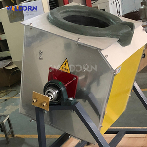 Fourneau de fusion à induction en acier inoxydable Walldorn à haut rendement énergétique, fréquence 2-20 kHz, moteur 220 V/380 V, capacité 10-200 kg/h - Product Image 6