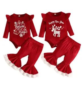 Новый дизайн, бархатные комбинезоны для новорожденных на осень и весну, брюки для девочек, детский комбинезон на заказ, комплект