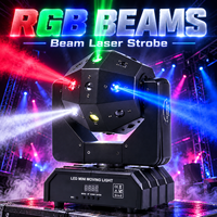 ZhonNa DJ Disco Ball Light LED Beam Laser Strobe 3-en-1 Moving Head 360 DMX Stage Testing Analysis Instrument Parts Accessory Kits