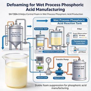 Desespumante Industrial SH-T20A-3 para Procesos Húmedos, Síntesis Química, Tratamiento de Agua Circulante - Product Image 6