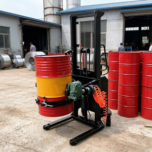 Apilador de Alta Precisión con Seguridad Inherente <span class=keywords><strong>DA300</strong></span>, Rotador Neumático para Tambores de Aceite con Elevador Hidráulico Accionado por Aire - Product Image 3
