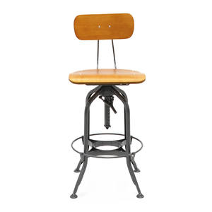 Silla giratoria de Metal para Bar, Taburetes de Bar Retro, industrial, club toledo - Product Image 4