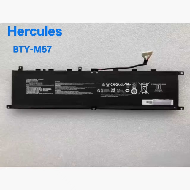 New BTY-M57 Notebook Battery for MSI GP66 Leopard GP76 Leopard Notebook Battery