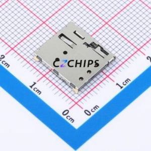 HX NANO SIM 7P H1.37 SIM Card Connector SMD Connector Self-Return Type Nano SIM Card Card Holder 1.37mm - Product Image 1