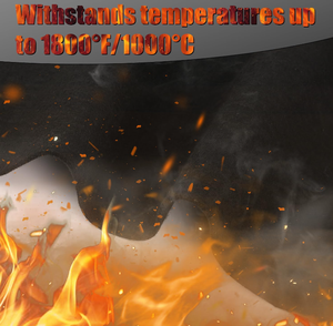 Couverture de soudage à haute température tissu ignifuge en <span class=keywords><strong>feutre</strong></span> de carbone ignifuge jusqu'à 1800F tissu ignifuge - Product Image 4