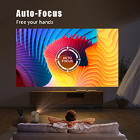 Projecteur DLP compact portable P21 3D 2G RAM pour jeux, Android, WiFi, 1080P, Home Cinéma, vidéo, avec batterie