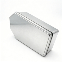 Cajas de Regalo de Metal con Forma de Ataúd Plegables Extra Grandes Personalizadas para Halloween, Regalos Góticos, Dulces y Tesoros