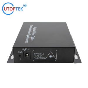 Convertidor de vídeo de fibra analógica de 1 canal Transmisor y receptor de datos de audio y vídeo coaxial con Red IP - Product Image 6