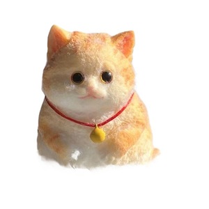 Juguete antiestrés de gato simulado de alta calidad, divertido para amasar, regalo creativo, decoración linda para escritorio de chica - Product Image 5