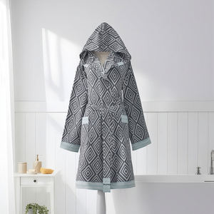 Peignoir unisexe 100% coton Best Seller Séchage rapide Vêtement de nuit d'été Tissu tissé respirant Léger Fabriqué en Turquie pour toute l'année - Product Image 1