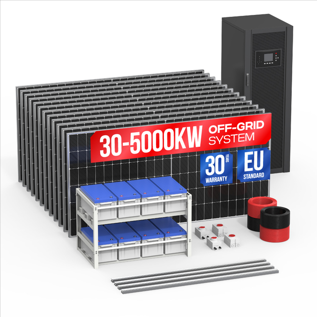 1Mwh Solar Panel Energy System 500Kw 1000Kw 5000Kw Off Grid 200Kw  Solar System Power Complete Kit for Commercial