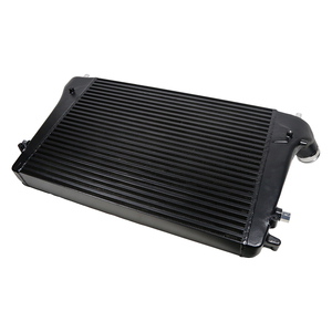 Prestazioni nero barra e piastra Intercooler 65mm Kit Intercooler da competizione per VW MK5 MK6 <span class=keywords><strong>1.6</strong></span> 2.0 <span class=keywords><strong>TDI</strong></span> Golf Jetta Passat <span class=keywords><strong>Caddy</strong></span> - Product Image 5