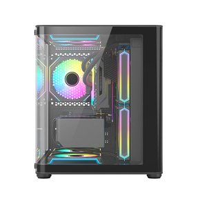 Phổ Biến Acrylic Đường Cong Phía Trước Rẻ Hơn OEM Microatx Chơi Game Trường Hợp Mới Nhất Gaimg <span class=keywords><strong>PC</strong></span> Trường Hợp Cho Game Thủ - Product Image 1