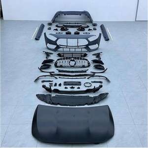 Kit de Carrocería Estilo A45 <span class=keywords><strong>AMG</strong></span> para <span class=keywords><strong>Benz</strong></span> Clase A W177 2018-2024 con Parachoques Delantero Mejorado, Rejilla y Estilo Exterior Completo - Product Image 2