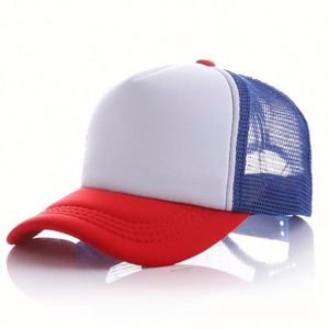 Kids 5 Panels <b>Foam</b> <b>Padded</b> Trucker Hat Mesh Cap Printed Logo Available Advertising Cap Baseball Cap for Children - Product Image 4