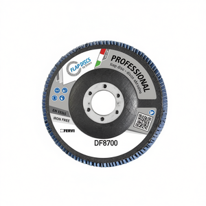 Disque à lamelles professionnel Fervi DF8700, disque abrasif sans fer pour le ponçage - Product Image 1